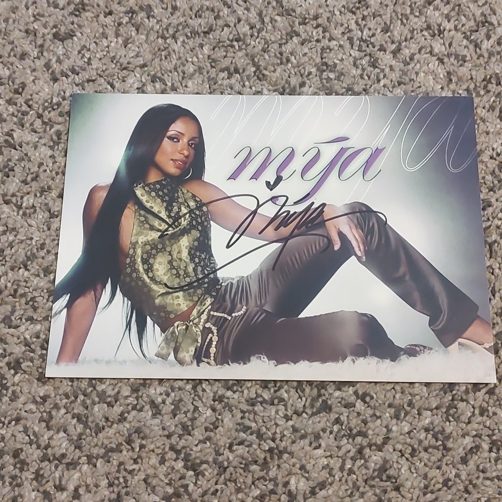 Mya Harrison Autograph Photo